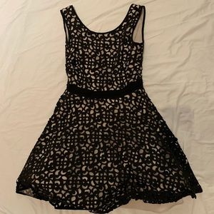 Cute geometric party dress